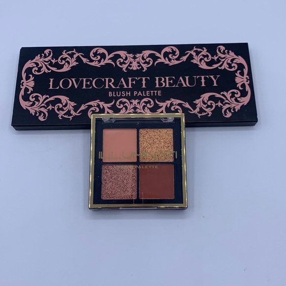 Lovecraft Beauty Blush Palette & Illuminati Quad Palette Eyeshadow Makeup NIP - Picture 1 of 4
